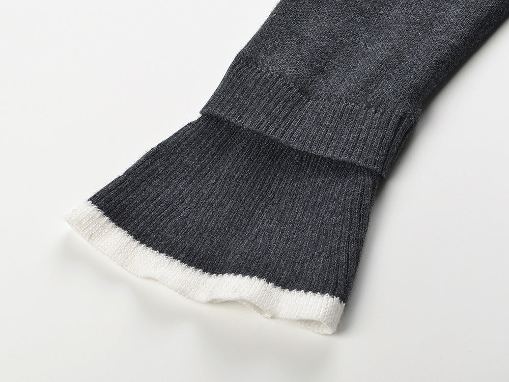 2025SS Cardigan + suspenders set THOM TREND