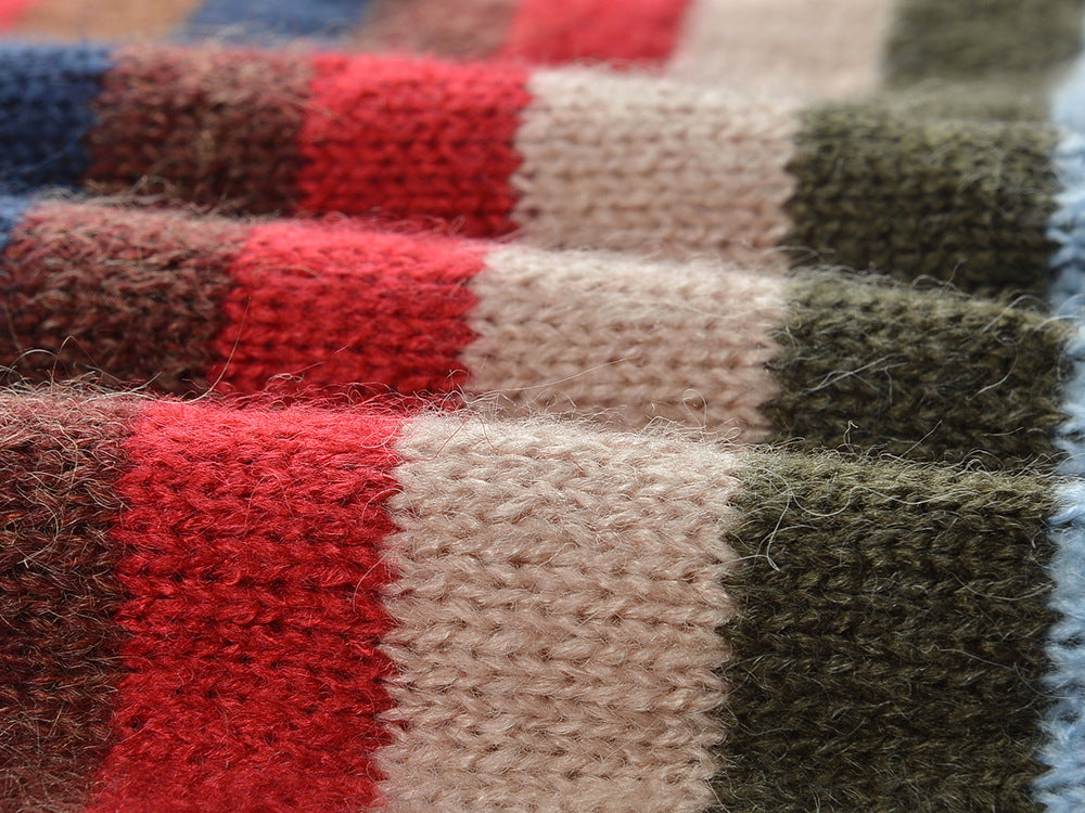 2025SS  Colorful striped lace-up vest THOM TREND