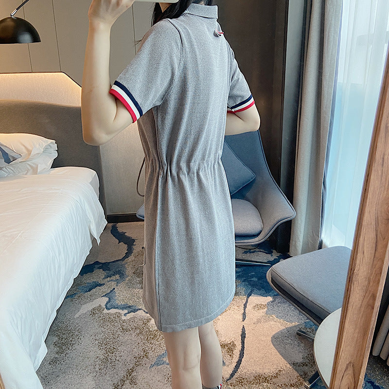 Mid-length Polo T-shirt dress
