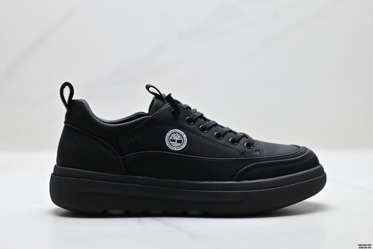 Timberland Black Comfort Low Sneaker - right-facing side profile main image
