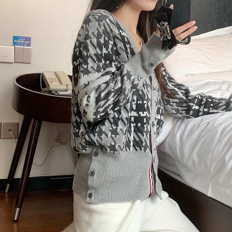 Women's wool crew neck sweater（复制） THOM TREND