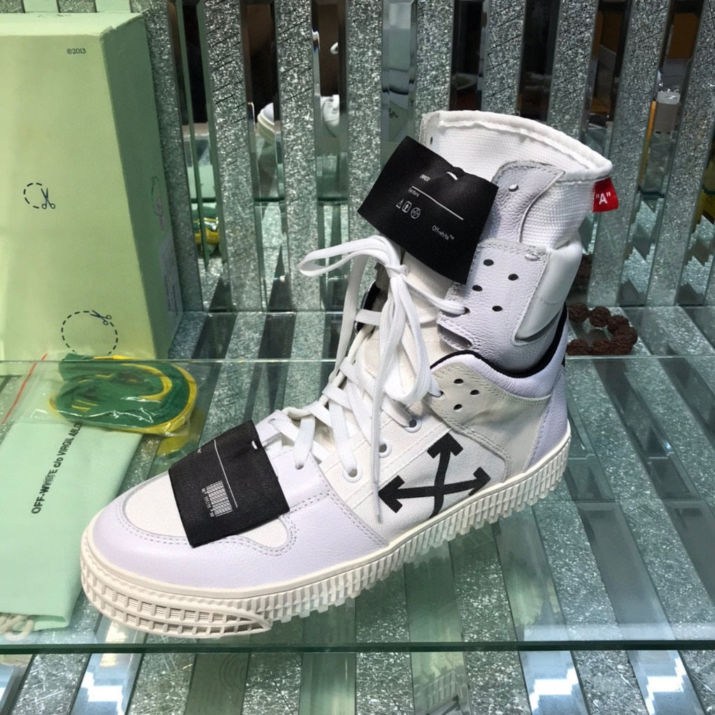 Off-White Arrow High-Top Unisex Sneakers – OW-SN-019