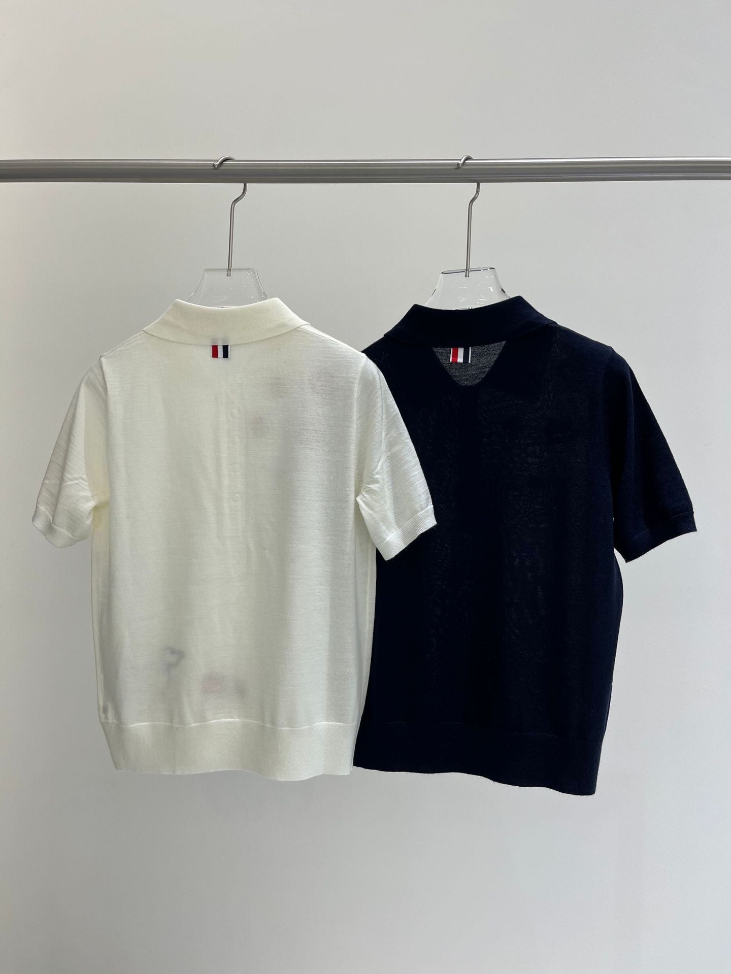 Women's polo neck long sleeve sweater（副本） THOM TREND