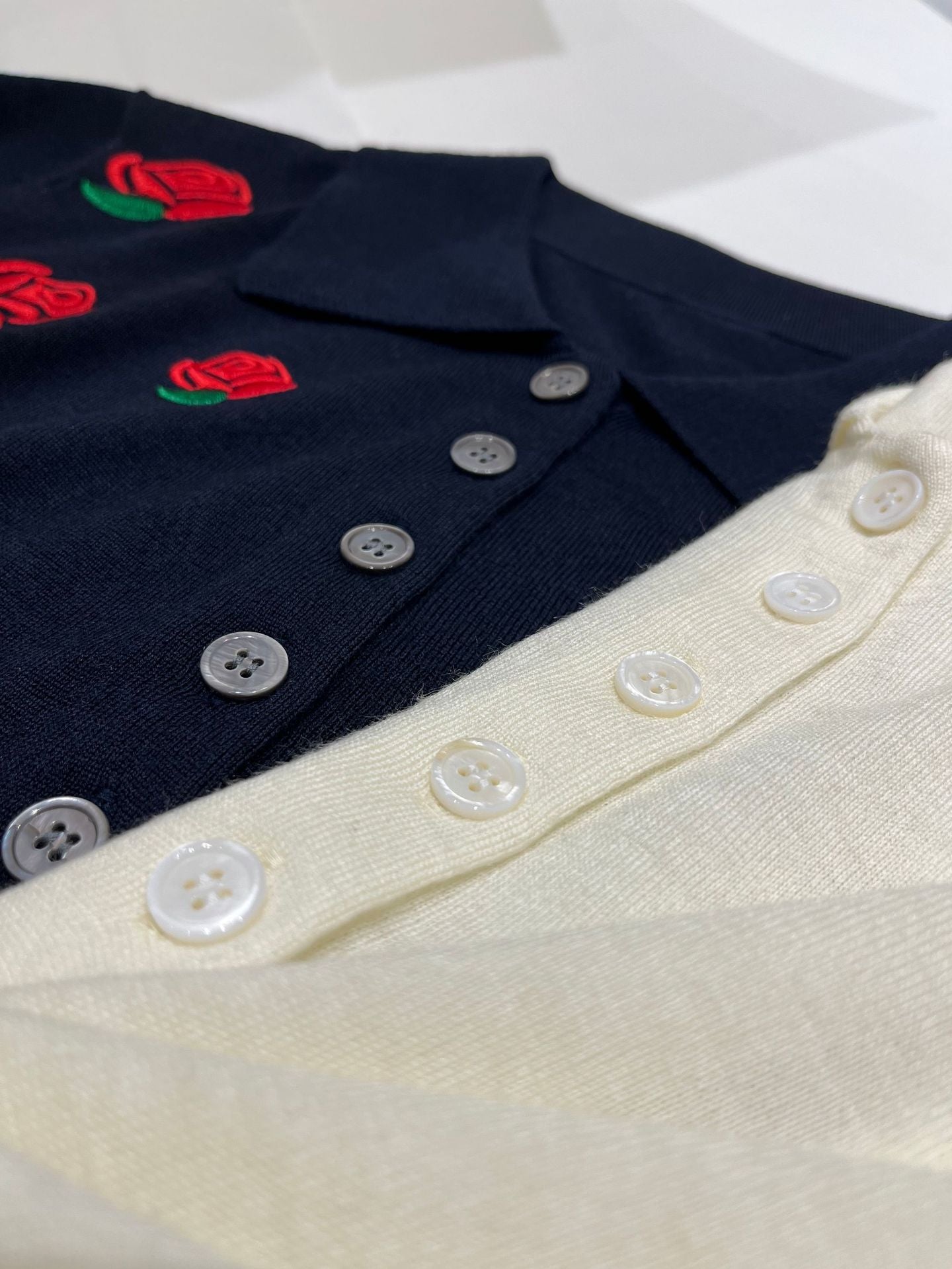 Women's polo neck long sleeve sweater（副本） THOM TREND