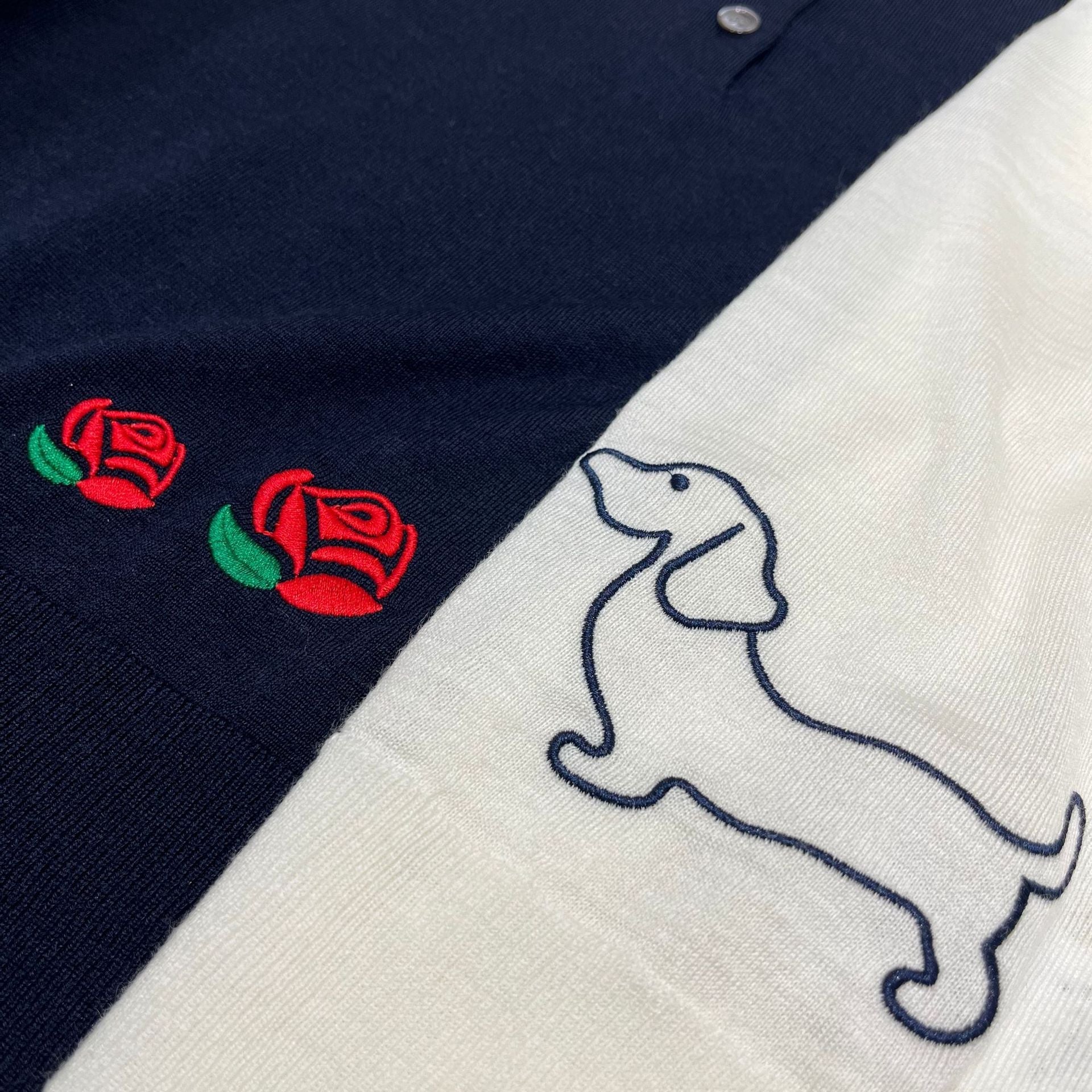 Women's polo neck long sleeve sweater（副本） THOM TREND