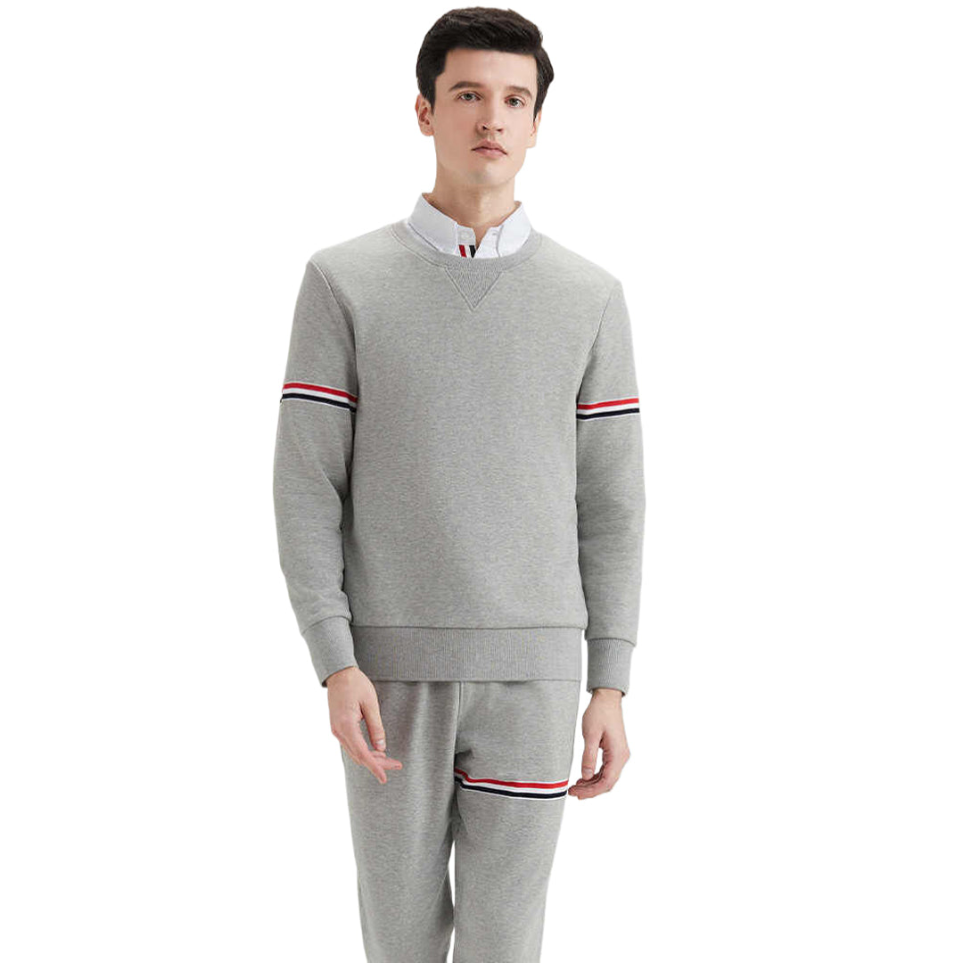 Round neck sports sweatshirt THOM TREND