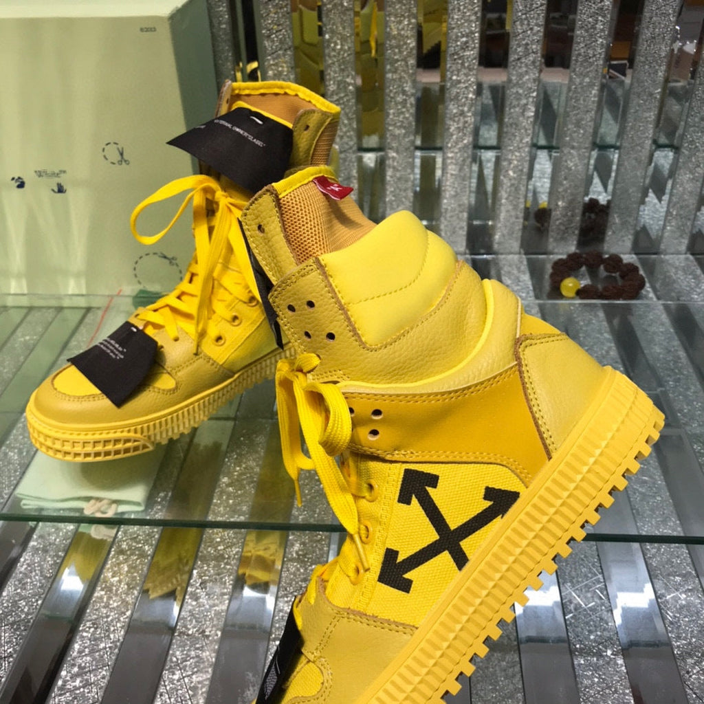 Off-White Arrow High-Top Unisex Sneakers – OW-SN-019