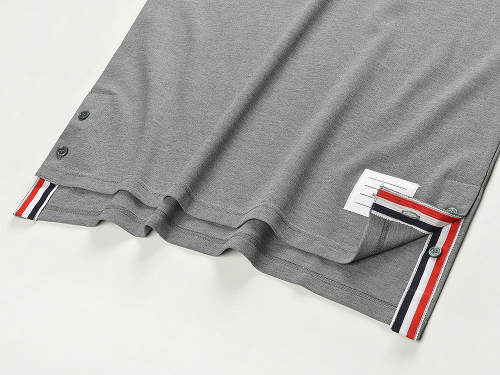 Contrast Collar Dress