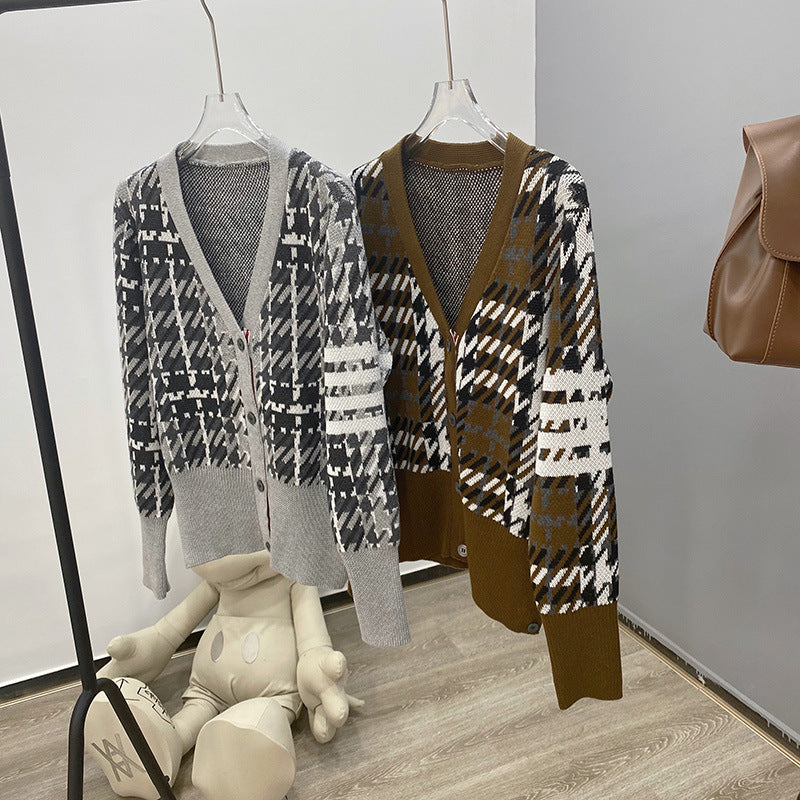 Women's wool crew neck sweater（复制） THOM TREND