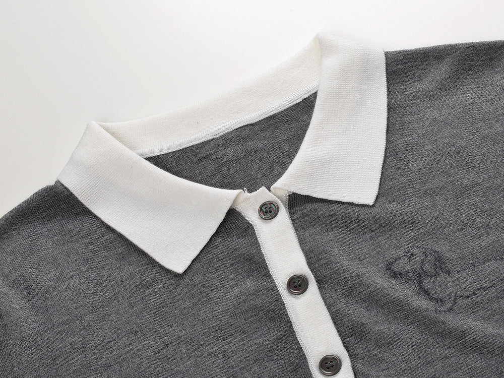 Puppy jacquard T-shirt