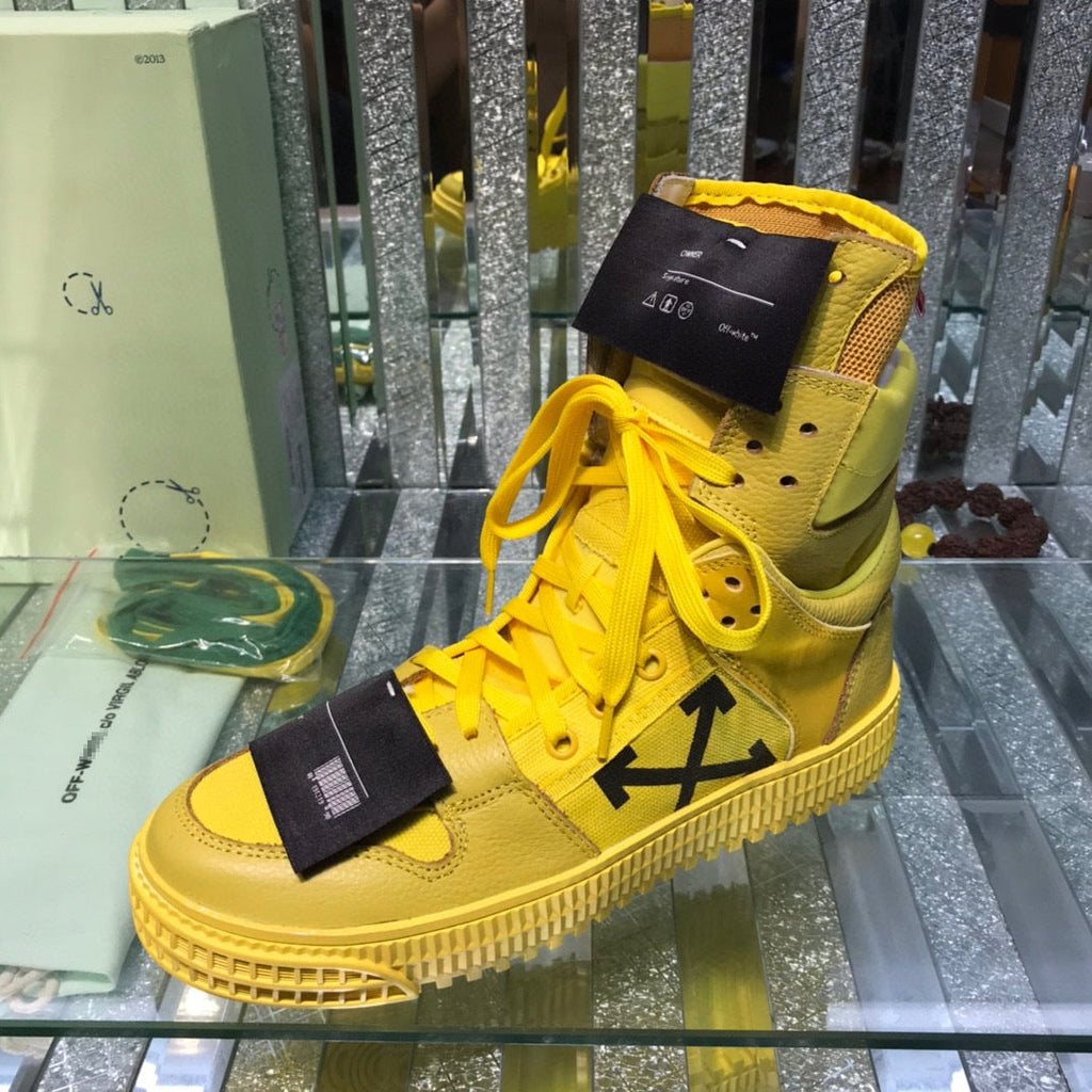 Off-White Arrow High-Top Unisex Sneakers – OW-SN-019