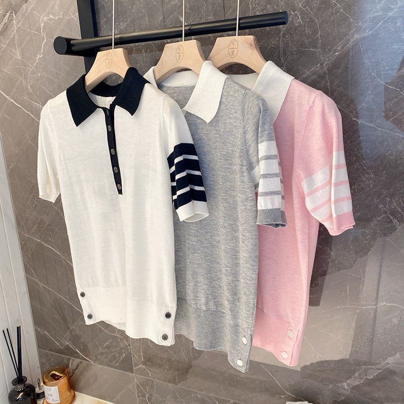 Flower sweater T-shirt