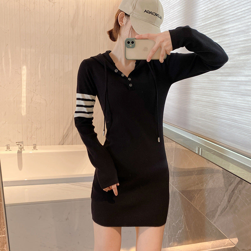 Contrast hem wool short skirt（复制） THOM TREND