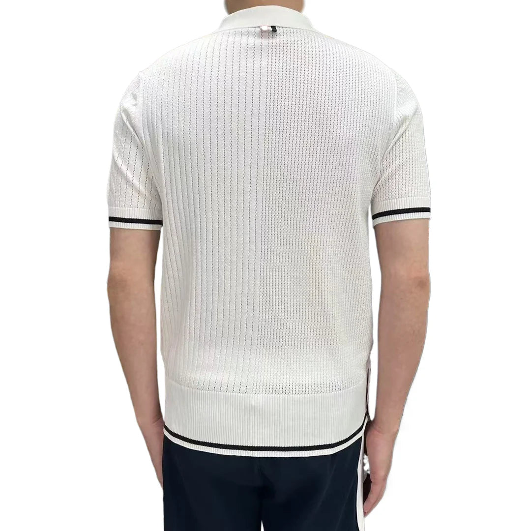 2025SS  Knitted POLO shirt THOM TREND