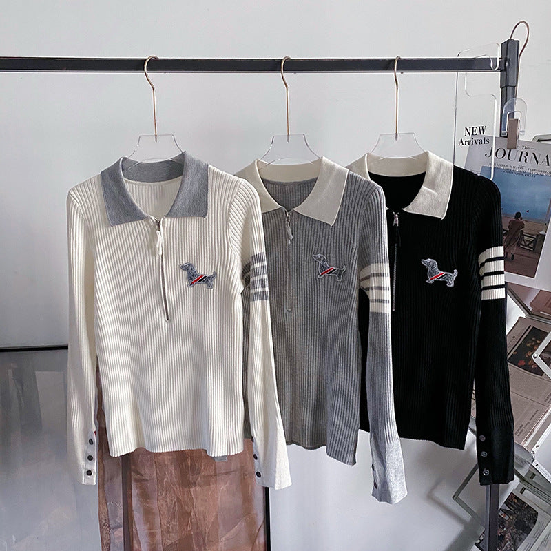 Knitted Polo Shirt