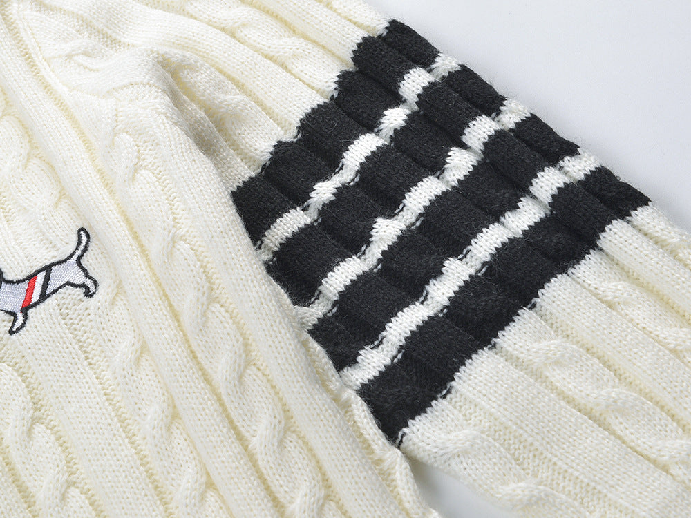 Women's crew neck jacket