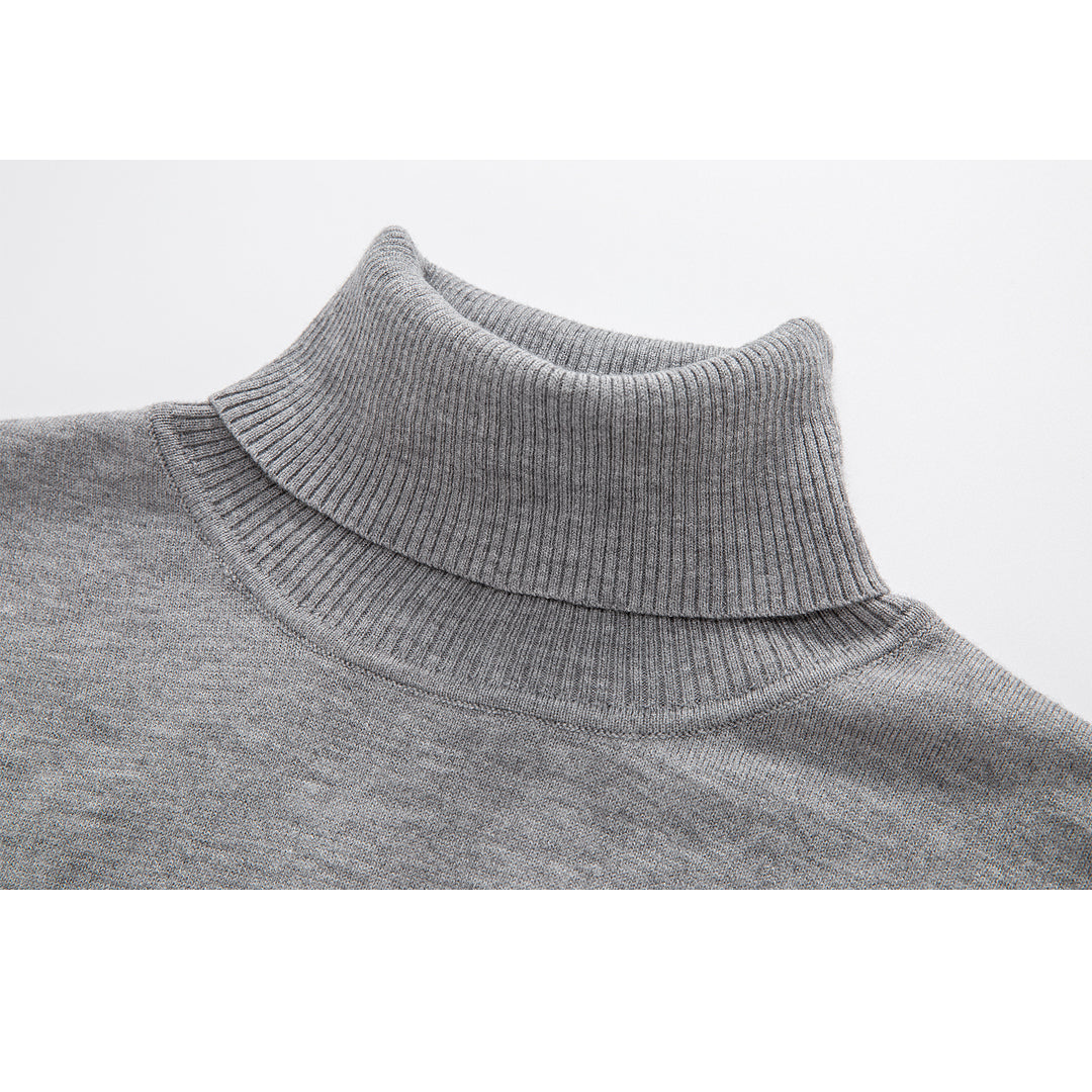 4 Bars Turtleneck Sweater THOM TREND