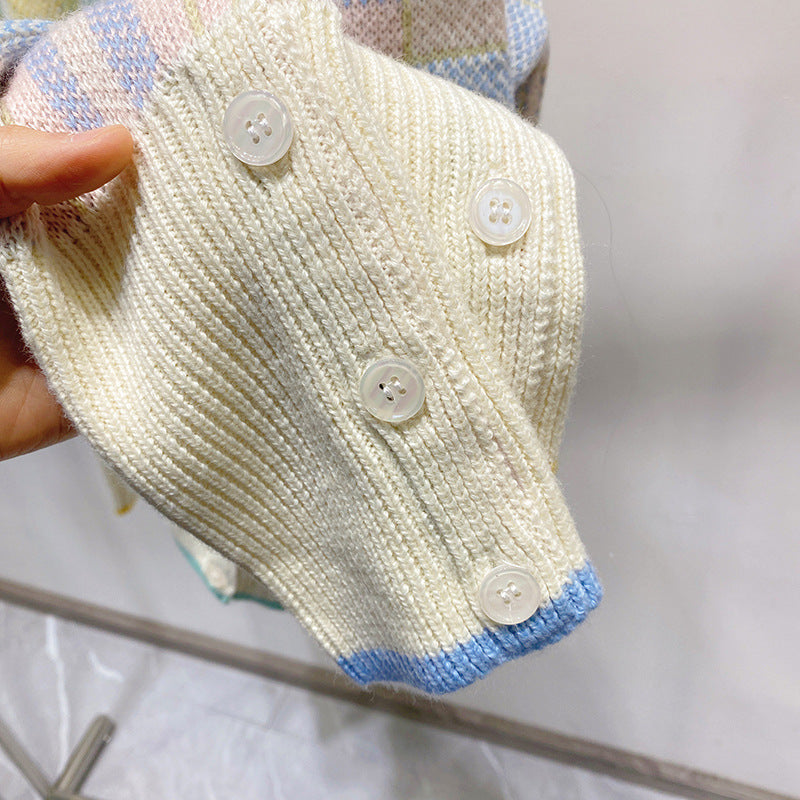 Women's jacquard cardigan sweater（副本） THOM TREND