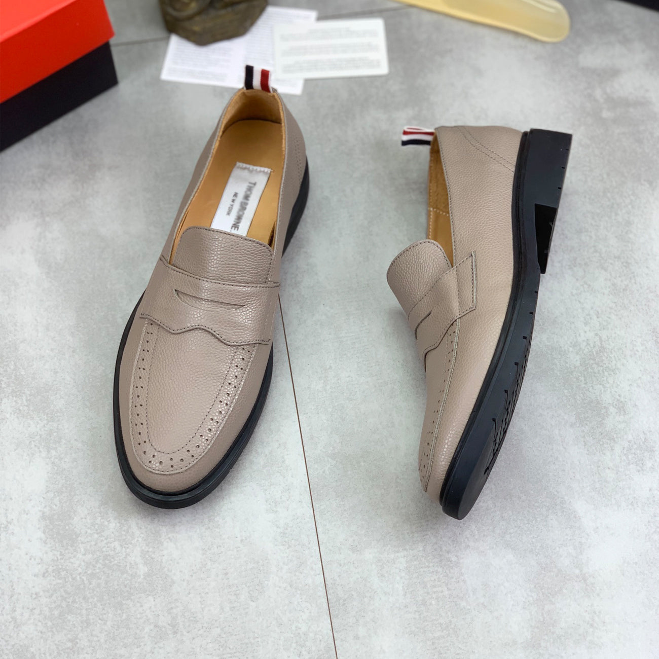 Man Casual Leather Shoes THOM TREND