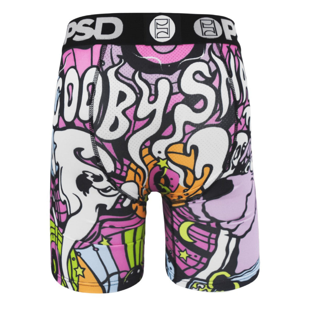 PSD Style Purple Cartoon Graphic Long-Leg Boxer Briefs product detail