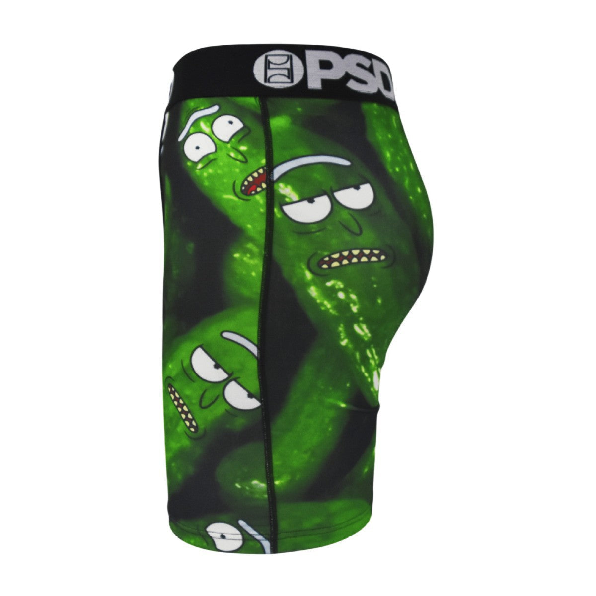 PSD Style Green Cartoon Graphic Long-Leg Boxer Briefs product detail