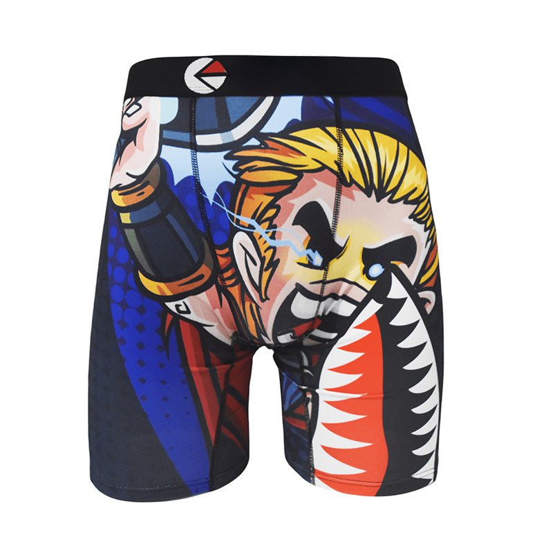 Ethika Style Assorted Graphic Long-Leg Boxer Briefs product detail