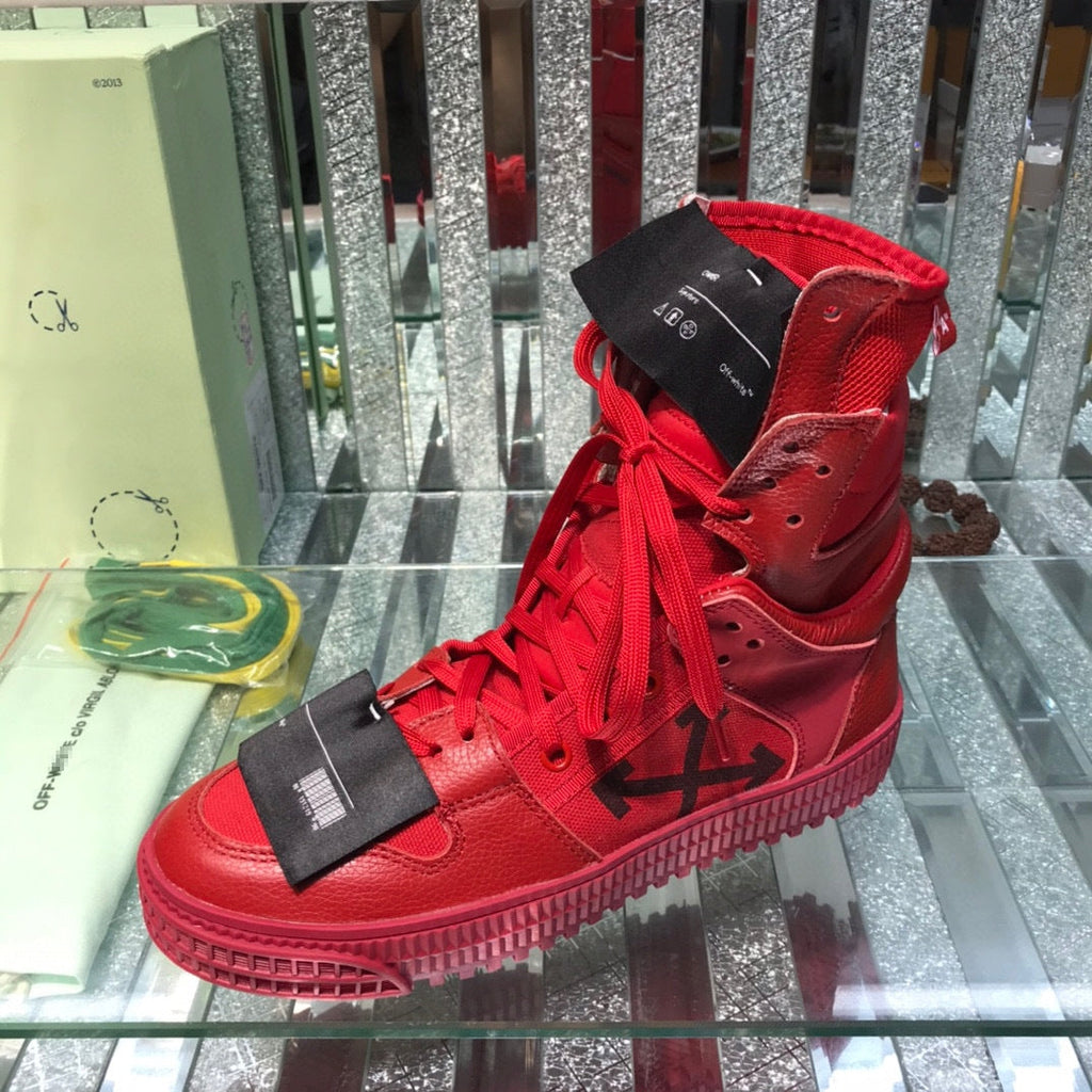 Off-White Arrow High-Top Unisex Sneakers – OW-SN-019