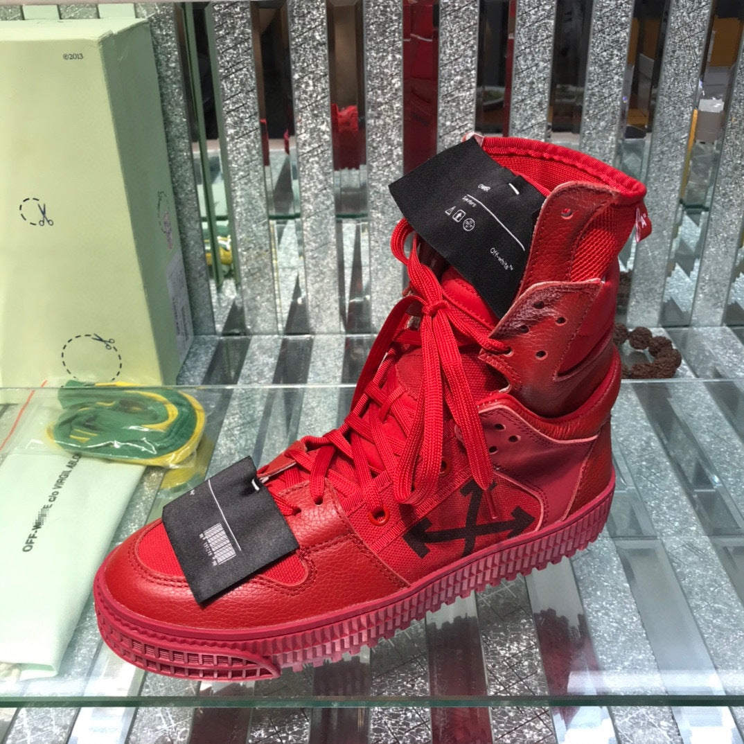 Off-White Arrow High-Top Unisex Sneakers – OW-SN-019