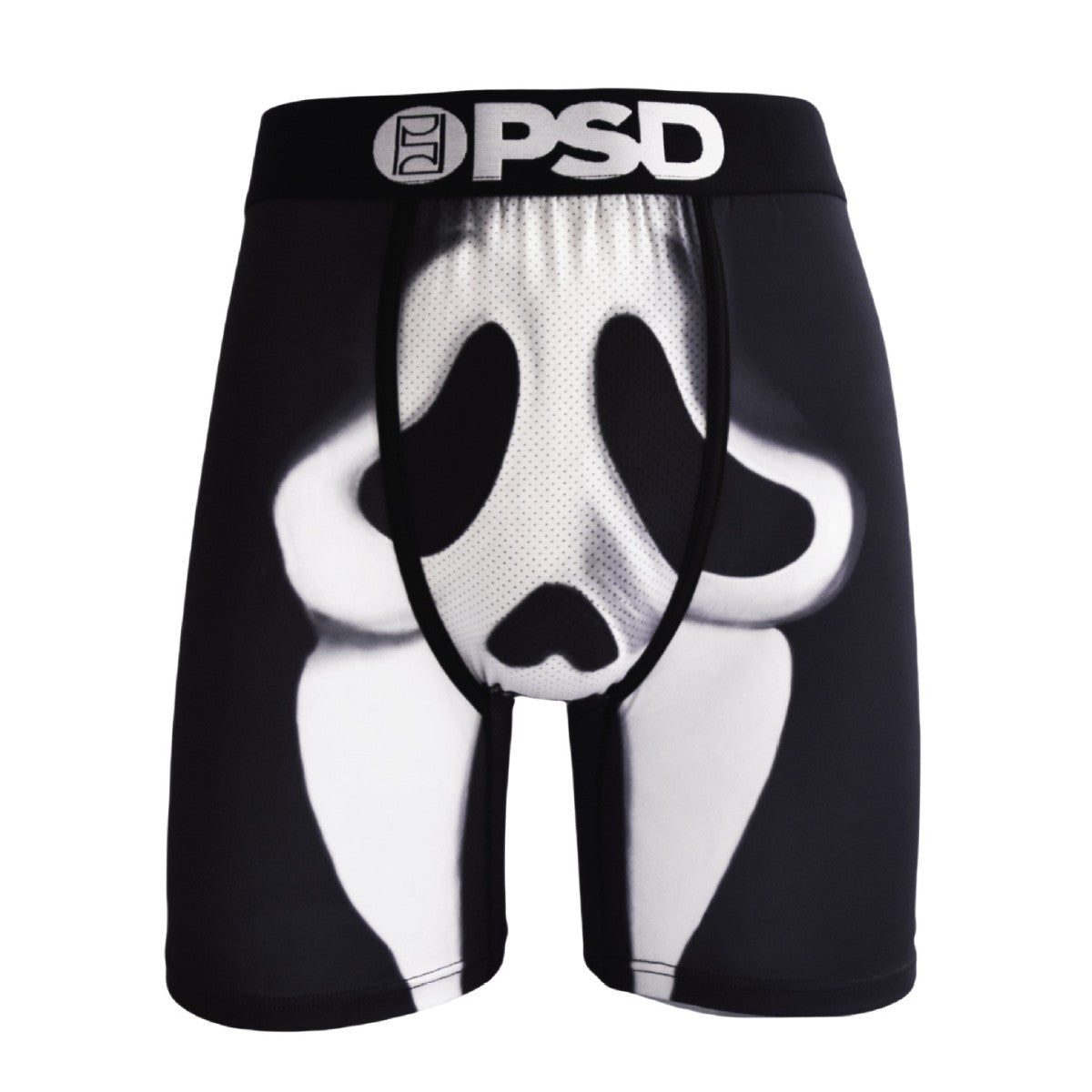PSD Style Black Ghost Graphic Long-Leg Boxer Briefs product detail