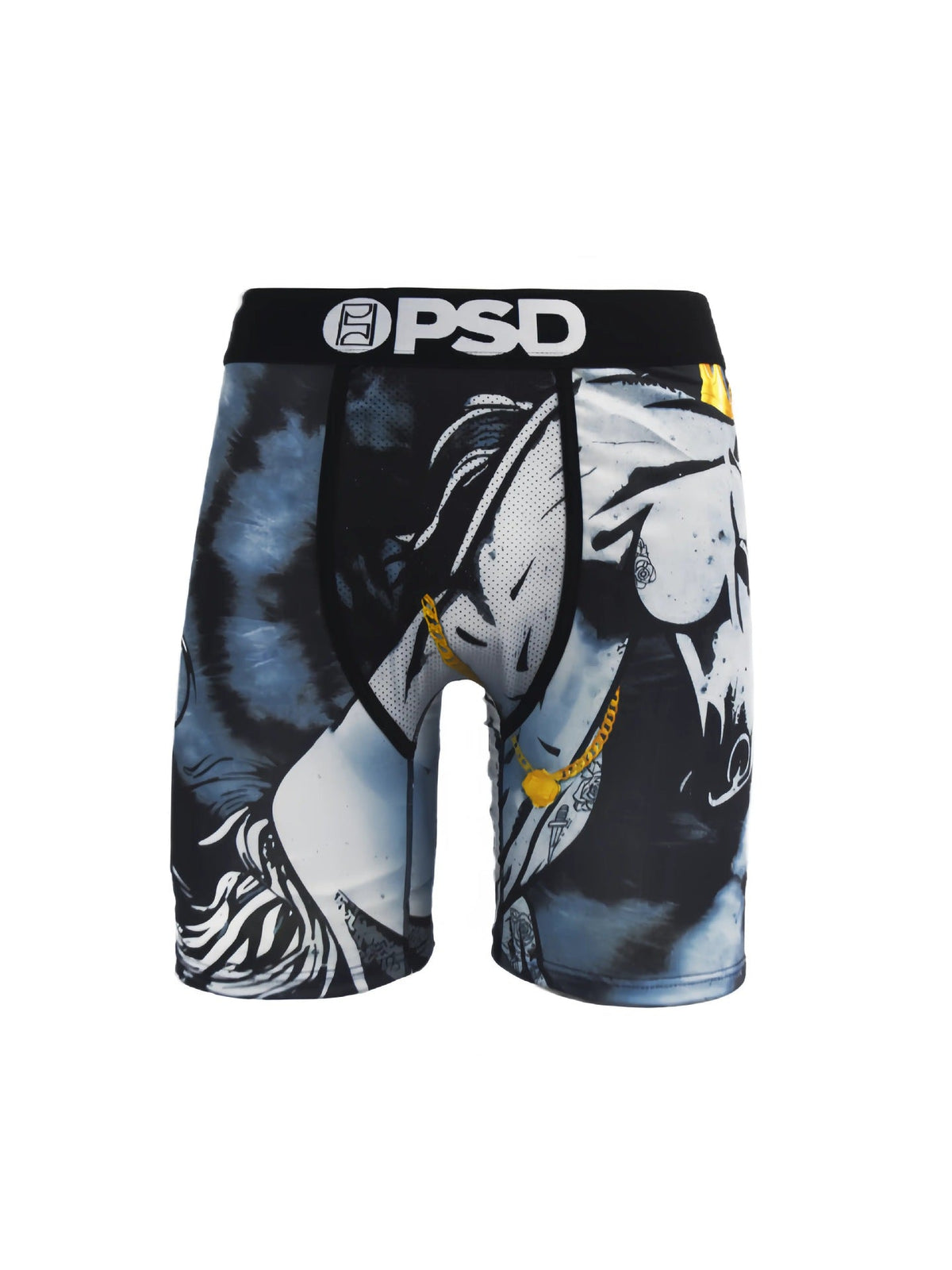 PSD Style Crowned Skull Graphic Boxer Briefs