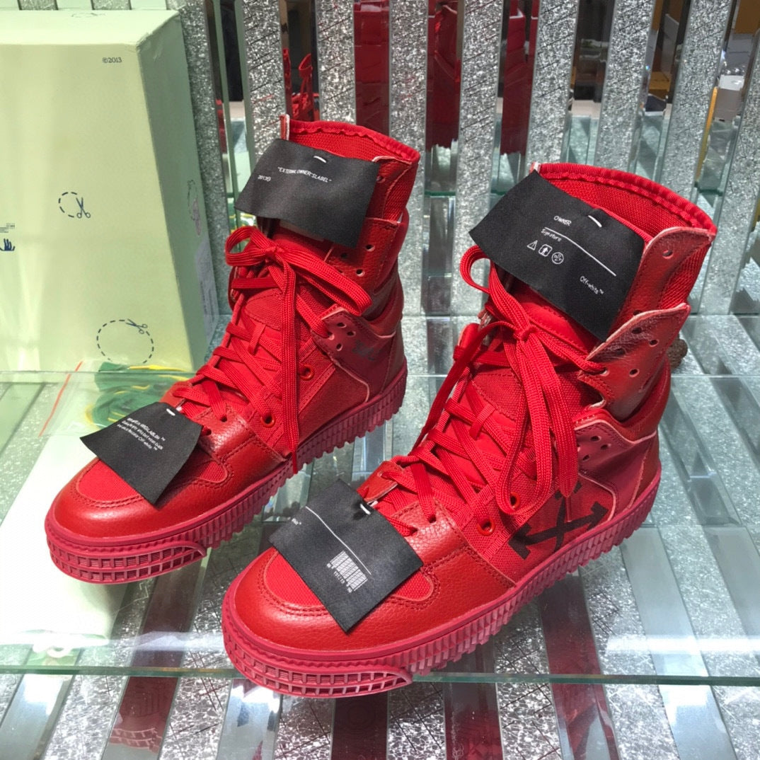 Off-White Arrow High-Top Unisex Sneakers – OW-SN-019
