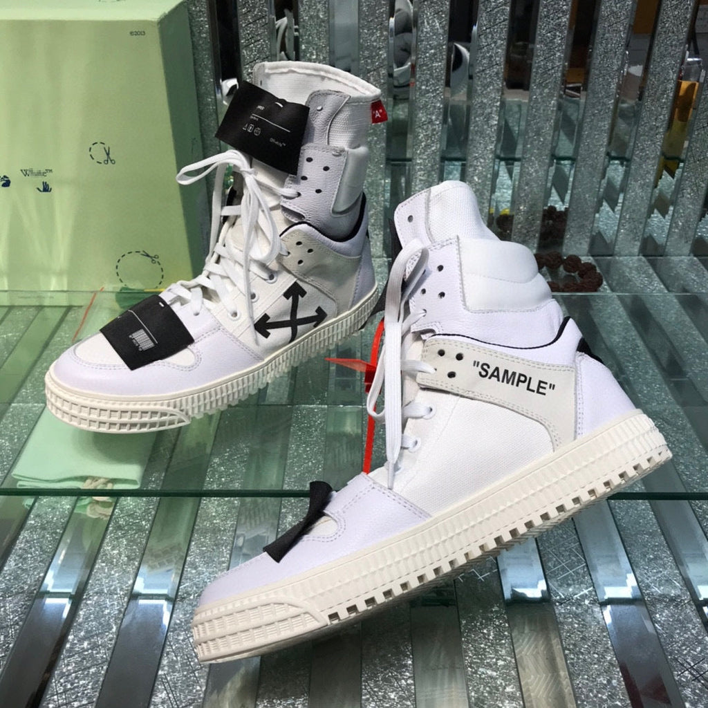 Off-White Arrow High-Top Unisex Sneakers – OW-SN-019