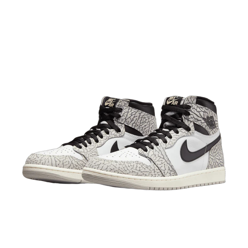 Men's Air Jordan 1 Retro High OG "White Cement"