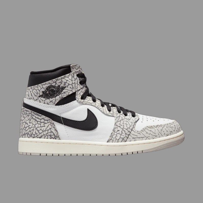 Men's Air Jordan 1 Retro High OG "White Cement"