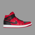 Air Jordan 1 Mid Sneakers Gym Red / Black