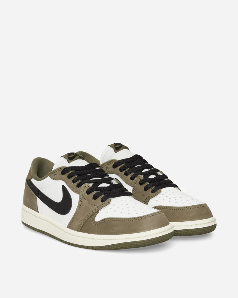 Air Jordan 1 Low OG Sneakers Medium Olive / Summit White