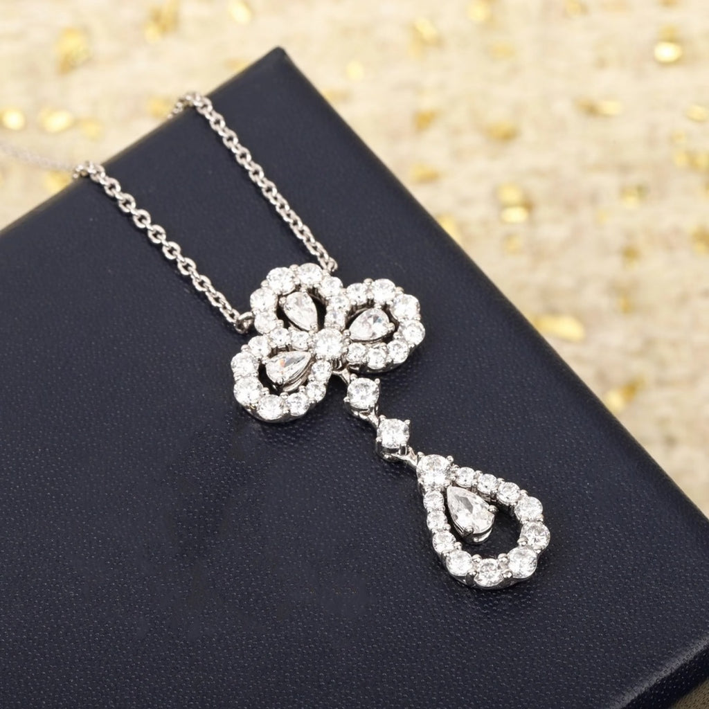 Harry Winston Style Sunflower Necklace - Necklace