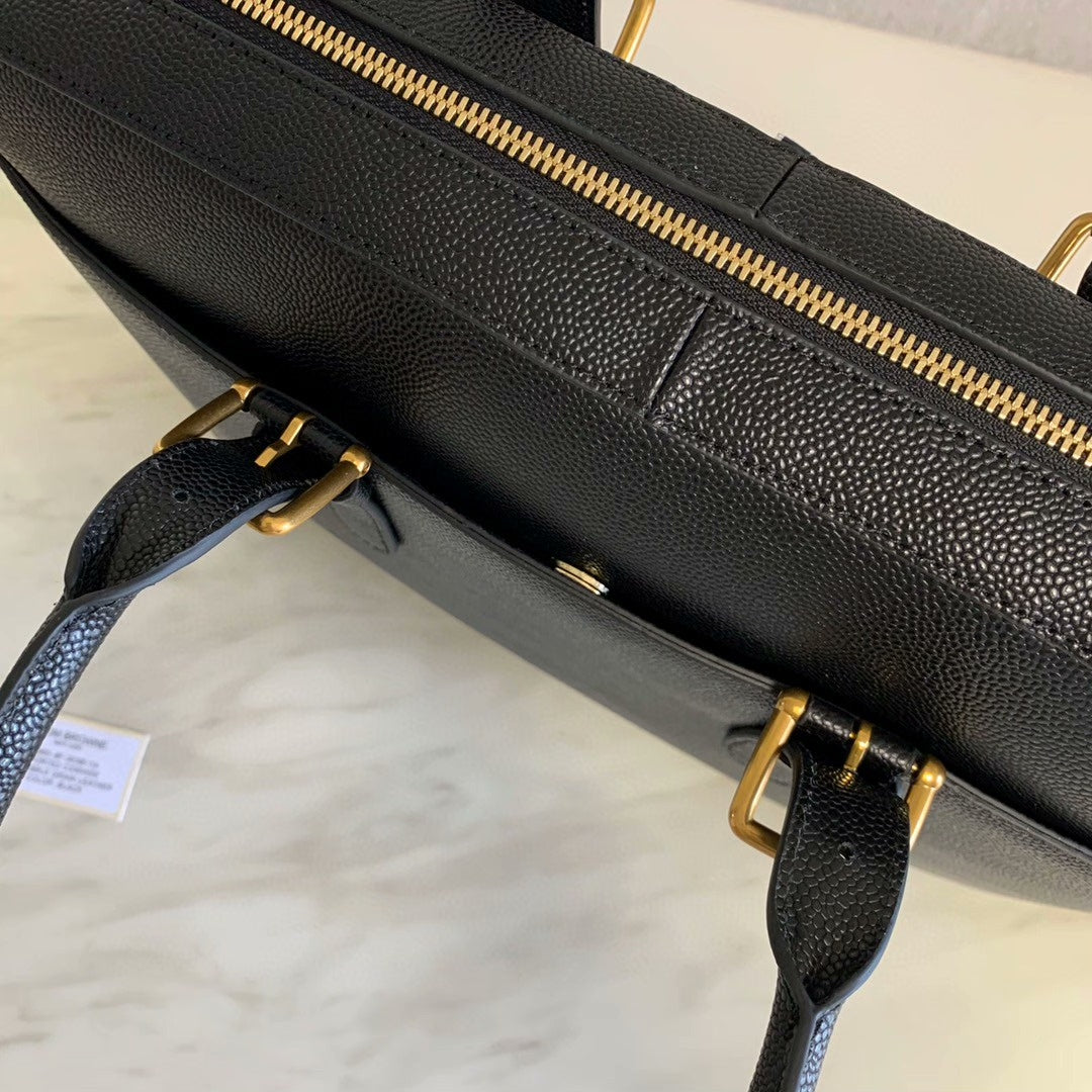 Cowhide briefcase THOM TREND