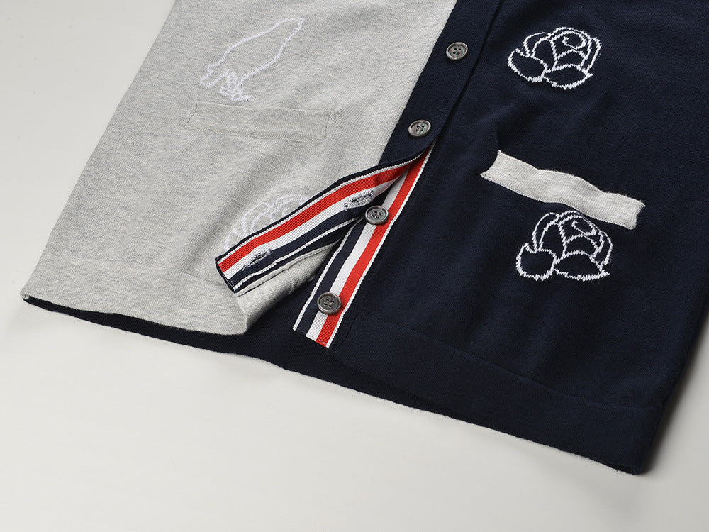 Women's knitted cardigan sweater THOM TREND