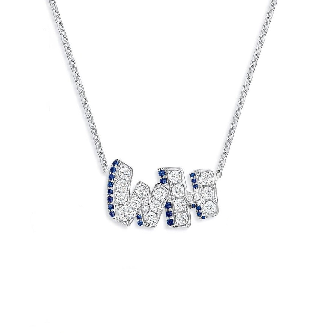 Harry Winston Style Lock Cubic Zirconia Earrings detail view 10