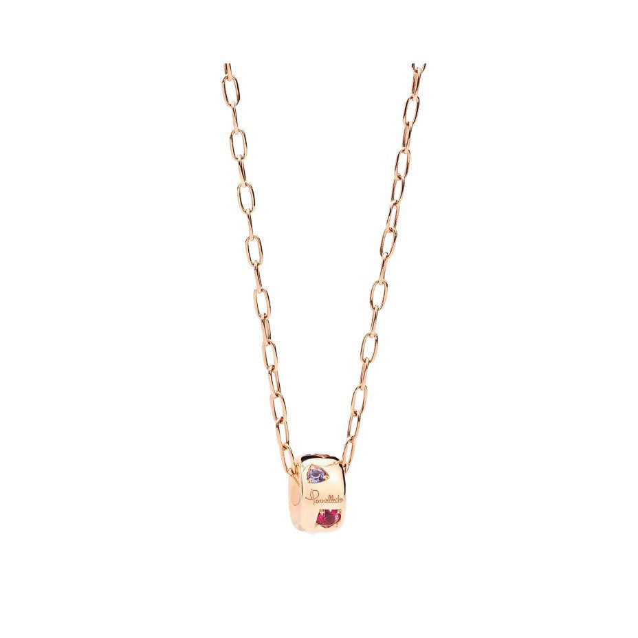Pomellato Style Hourglass 18K Gold-Plated Necklace detail view 4