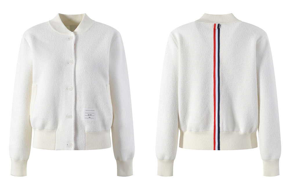 Women's knitted woolen coat THOM TREND