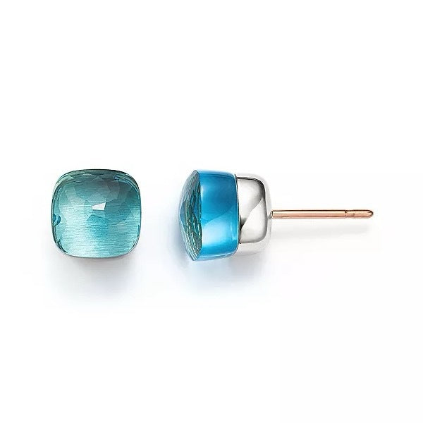 Pomellato Style Crystal 18K Gold-Plated Earrings detail view 1