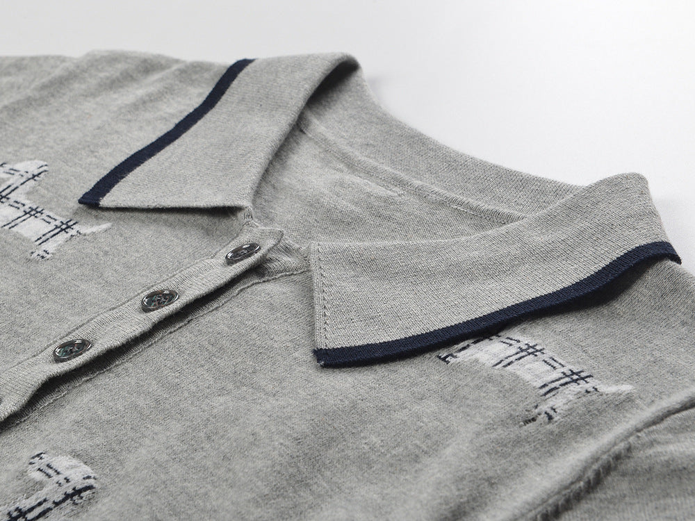 Women's Puppy Embroidered T-Shirt THOM TREND