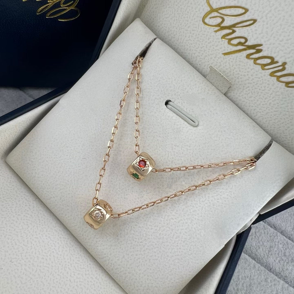 Pomellato Style Hourglass 18K Gold-Plated Necklace detail view 2