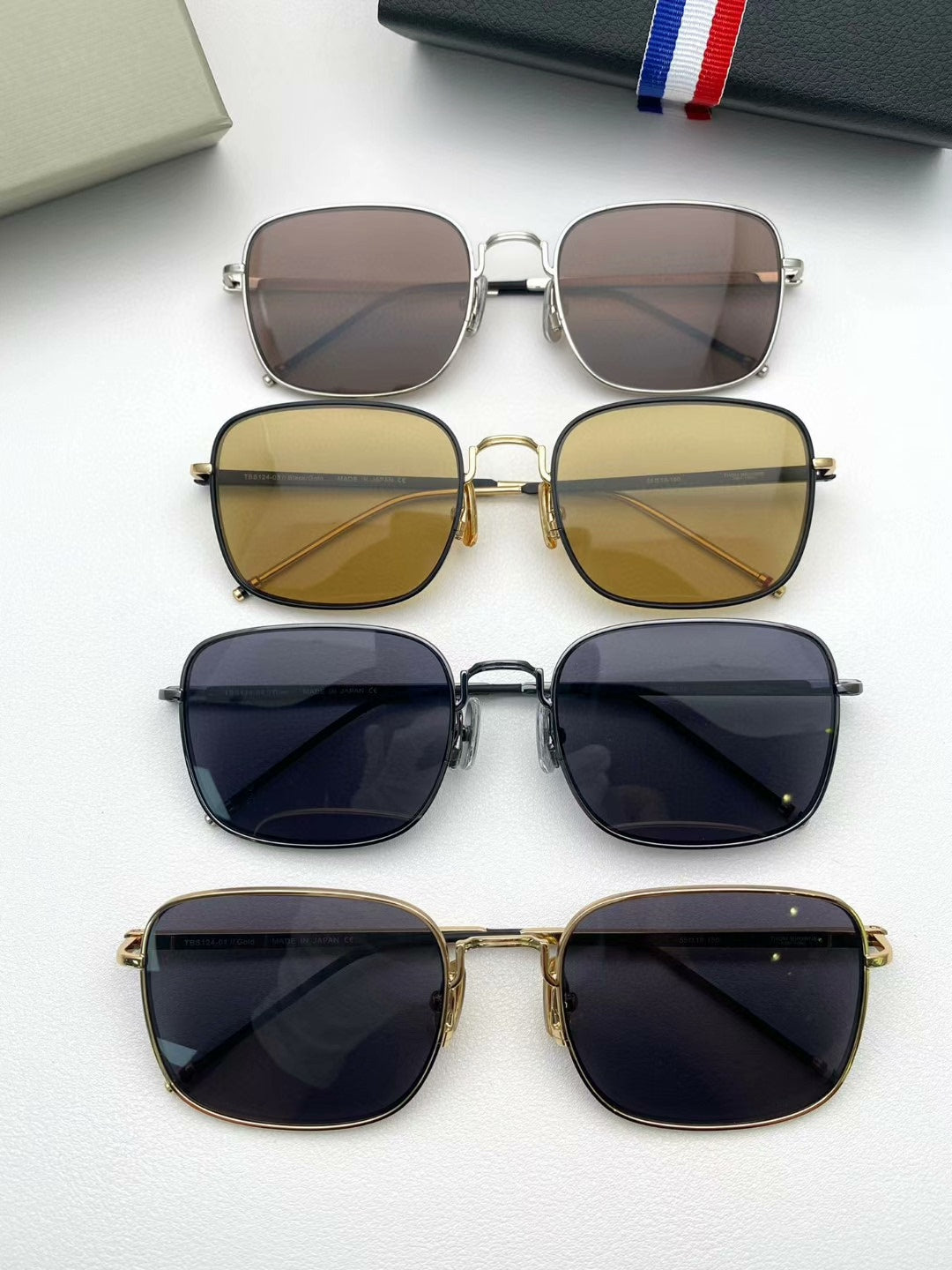 TBS124 Unisex double-bridge sunglasses THOM TREND