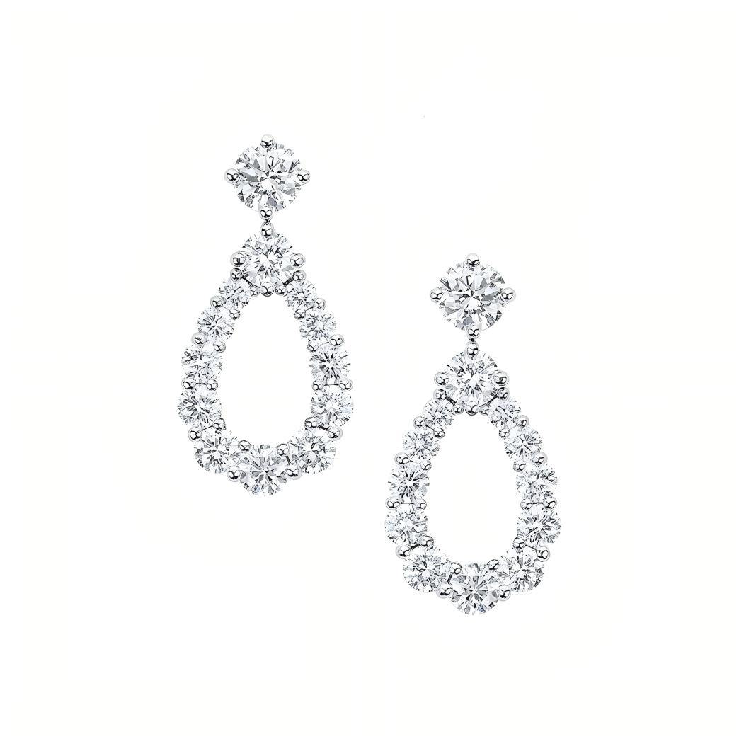 Harry Winston Style Lock Cubic Zirconia Necklace detail view 3