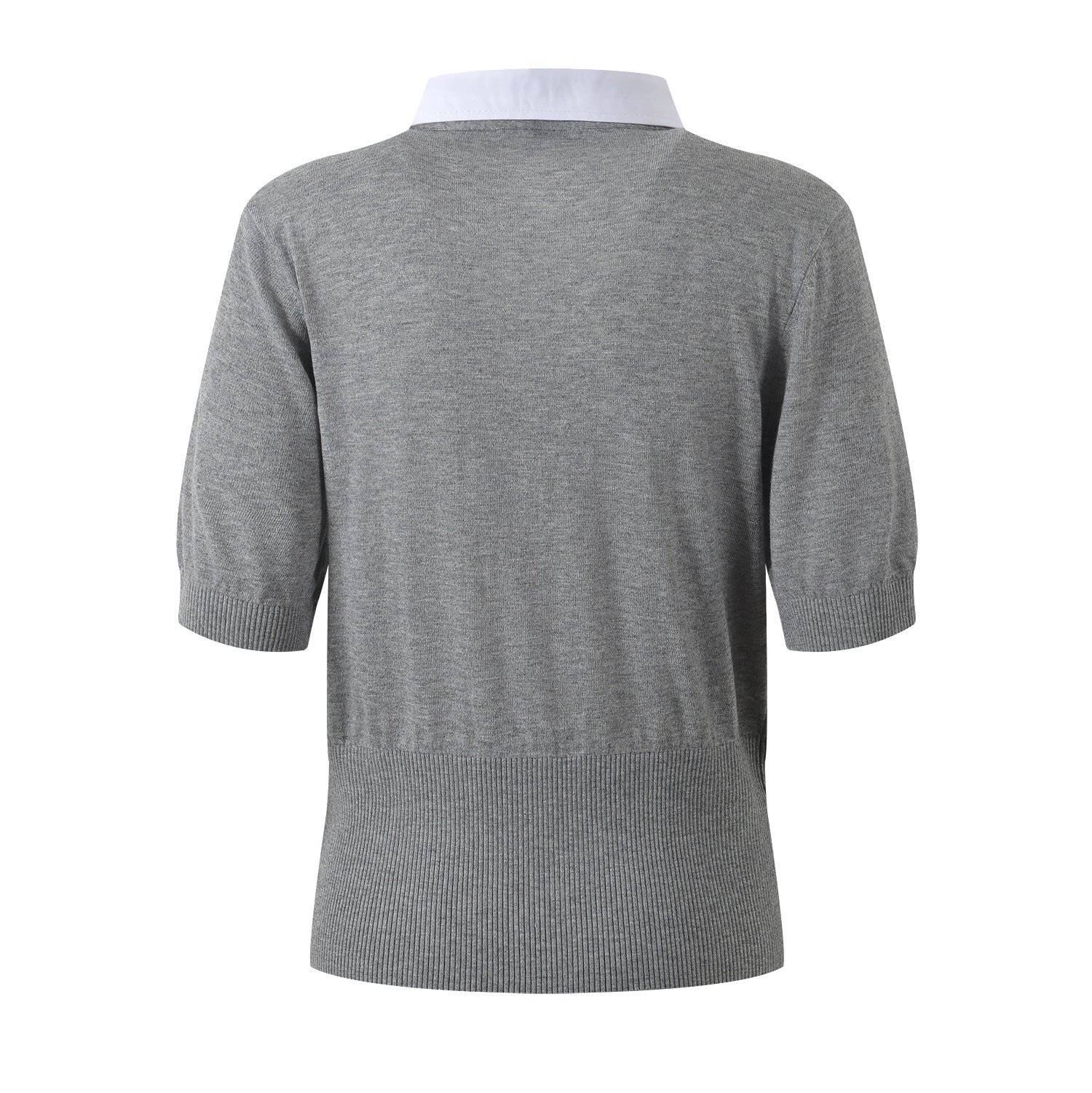 Women's Knitted Wool POLO Shirt THOM TREND