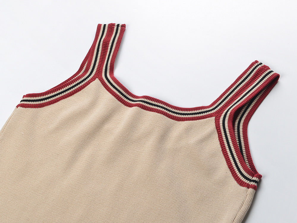 Women's Knitted Short Sleeve +Skirt THOM TREND