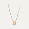 Pomellato Style Iconica Necklace - Double Ring Necklace